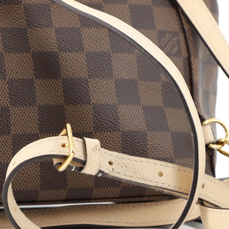 Louis Vuitton Clapton Backpack Damier and Leather at 1stDibs