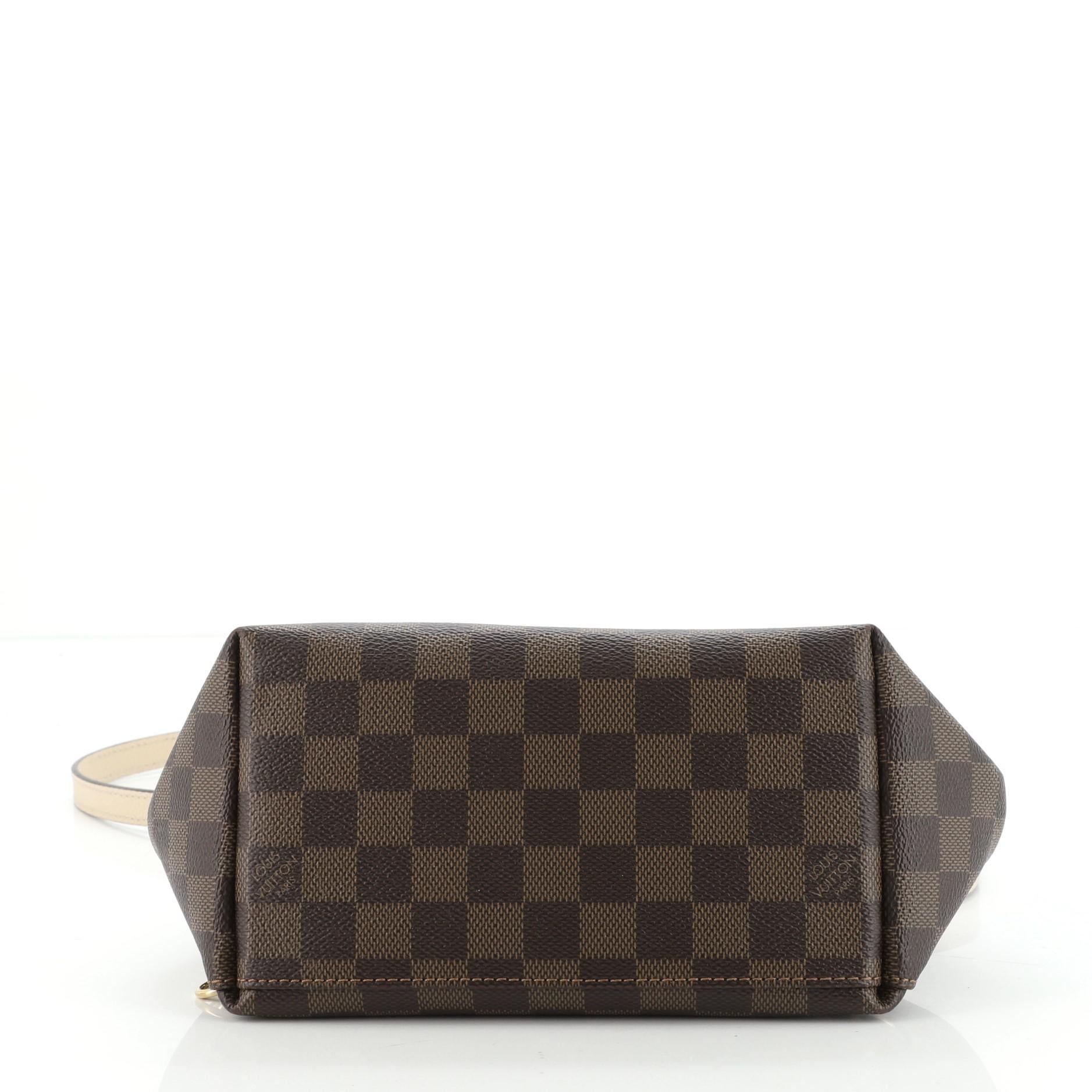 Louis Vuitton Clapton Backpack Damier and Leather at 1stDibs