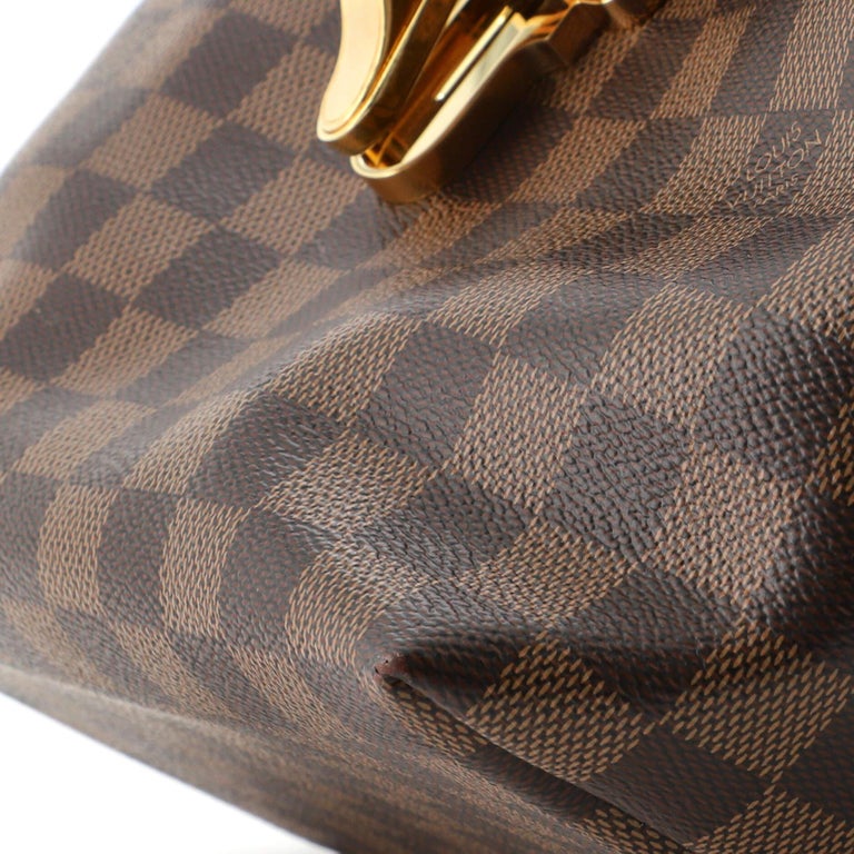 Louis Vuitton Clapton Backpack Damier and Leather at 1stDibs
