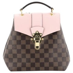 Louis Vuitton Clapton Backpack Damier And Leather