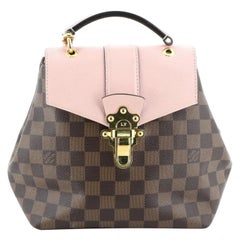Louis Vuitton Clapton Backpack Damier And Leather 