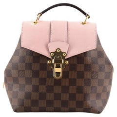 Louis Vuitton - Sac à dos Clapton en damier et cuir