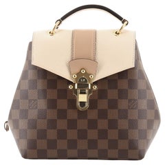Louis Vuitton Clapton Backpack Damier and Leather