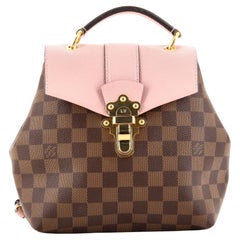 Louis Vuitton Clapton Backpack Damier and Leather