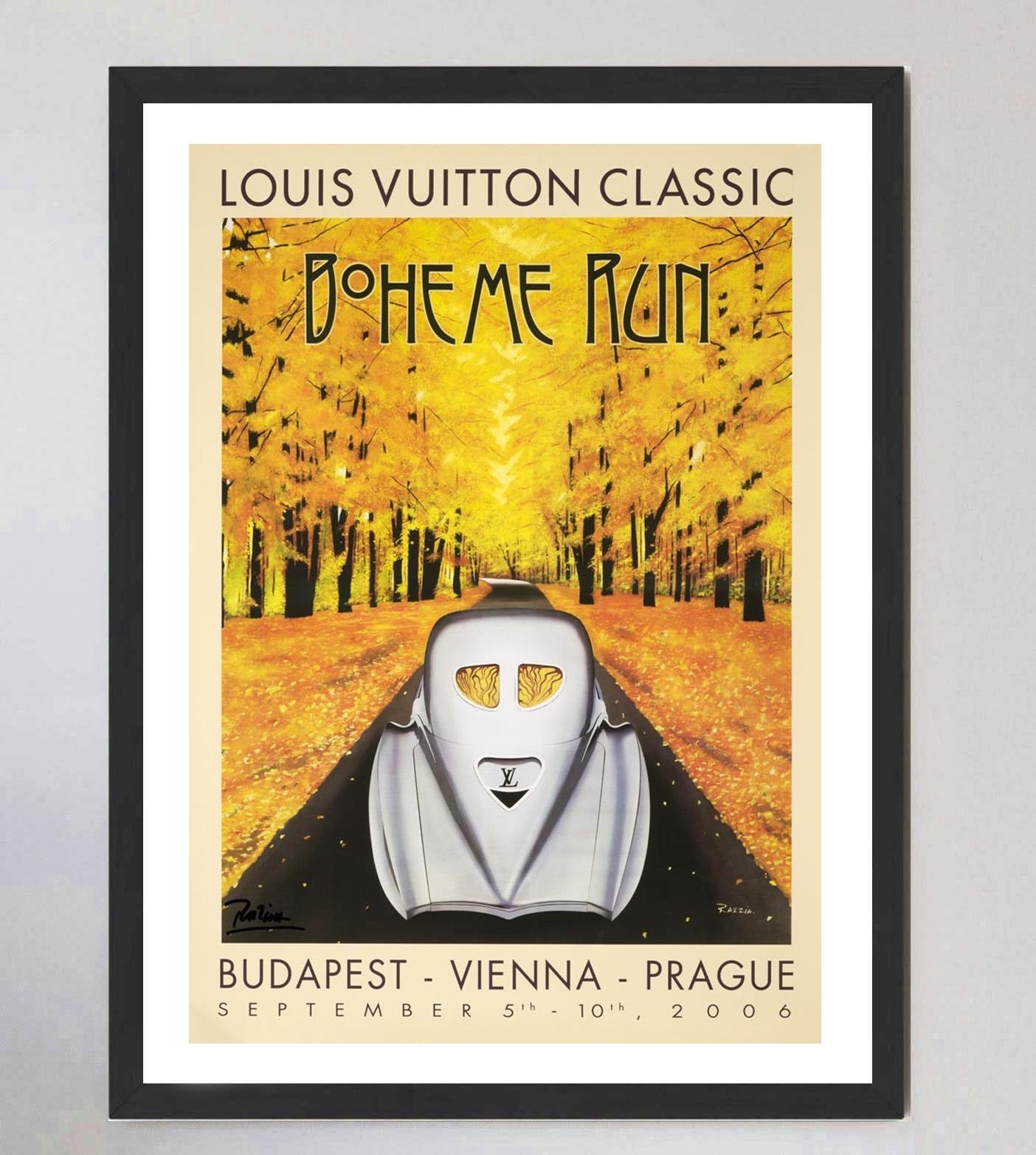 Louis Vuitton Classic Boheme Run 2007 - Razzia Póster Vintage Original Siglo XXI y contemporáneo en venta
