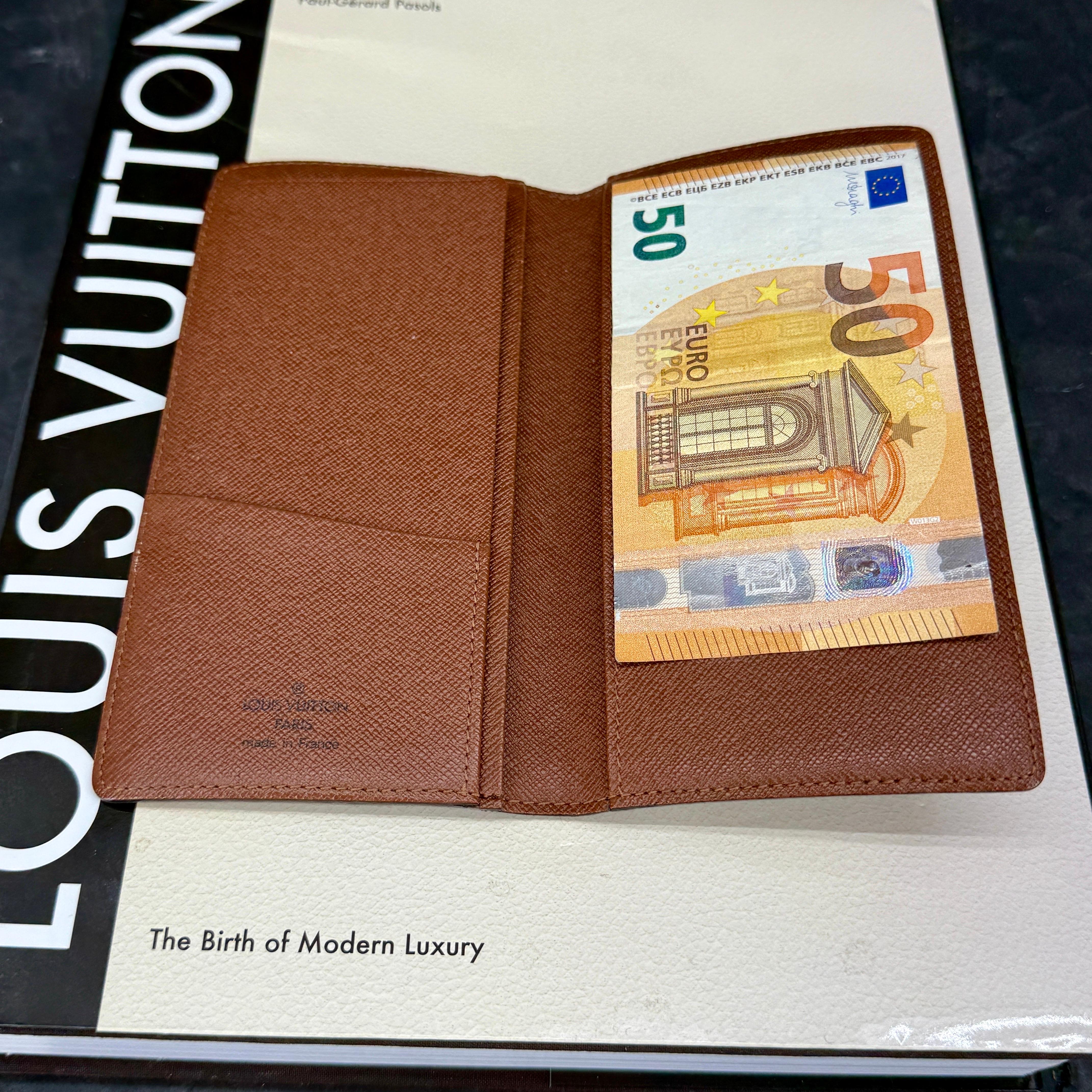 Louis Vuitton Classic Monogram Canvas Geldbörse (Handgefertigt) im Angebot