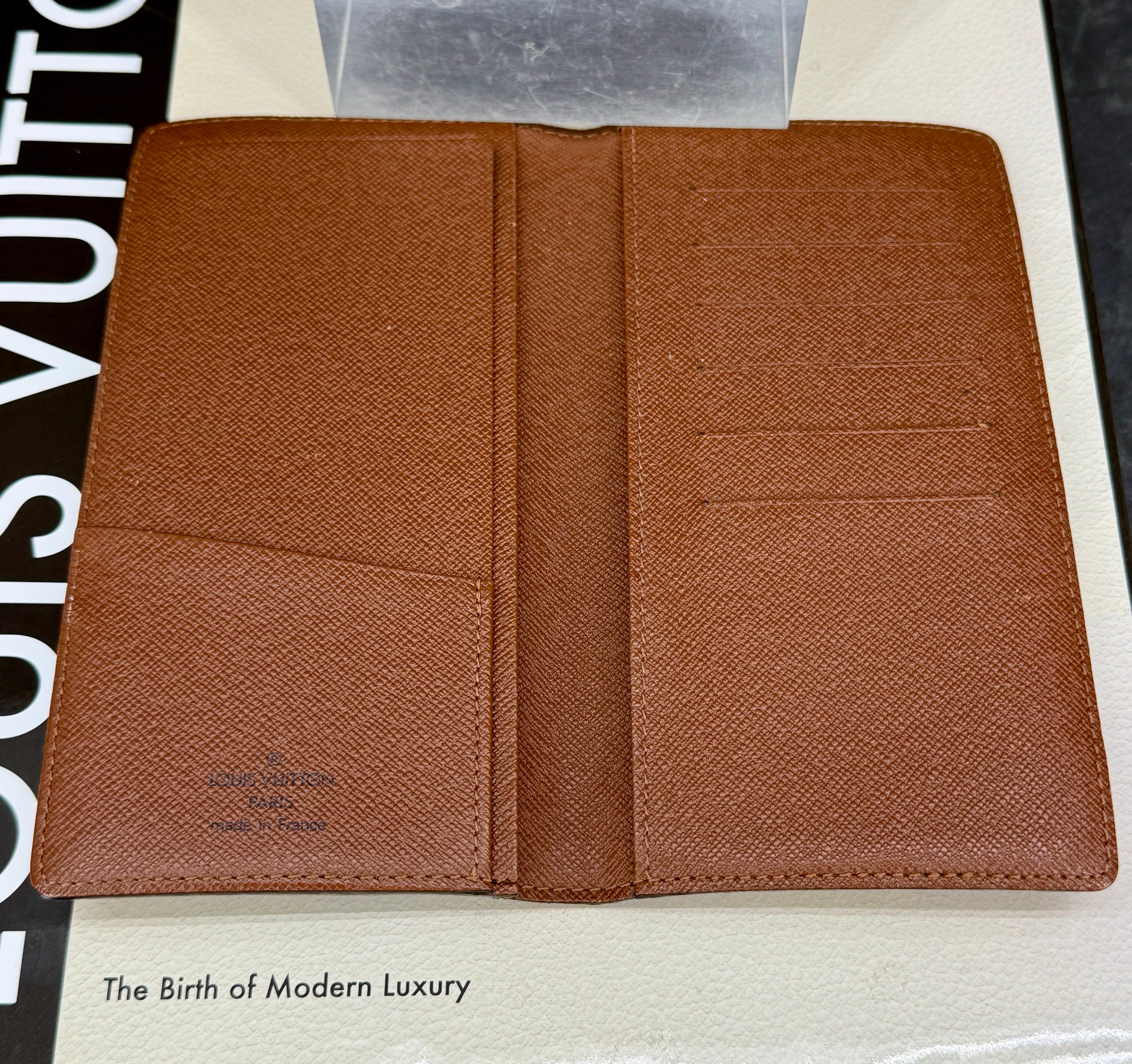 Louis Vuitton Classic Monogram Canvas Geldbörse (Leder) im Angebot