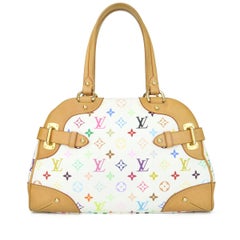 Louis Vuitton Claudia Bag in White Multicolore Monogram 2011