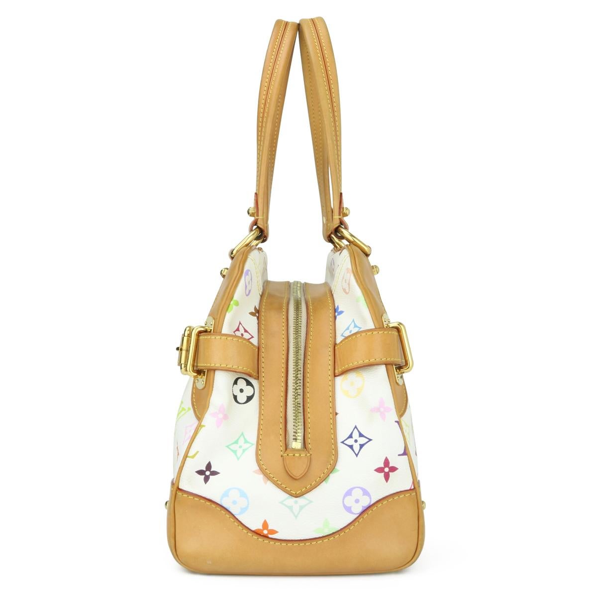 Women's or Men's Louis Vuitton Claudia Bag in White Multicolore Monogram 2011