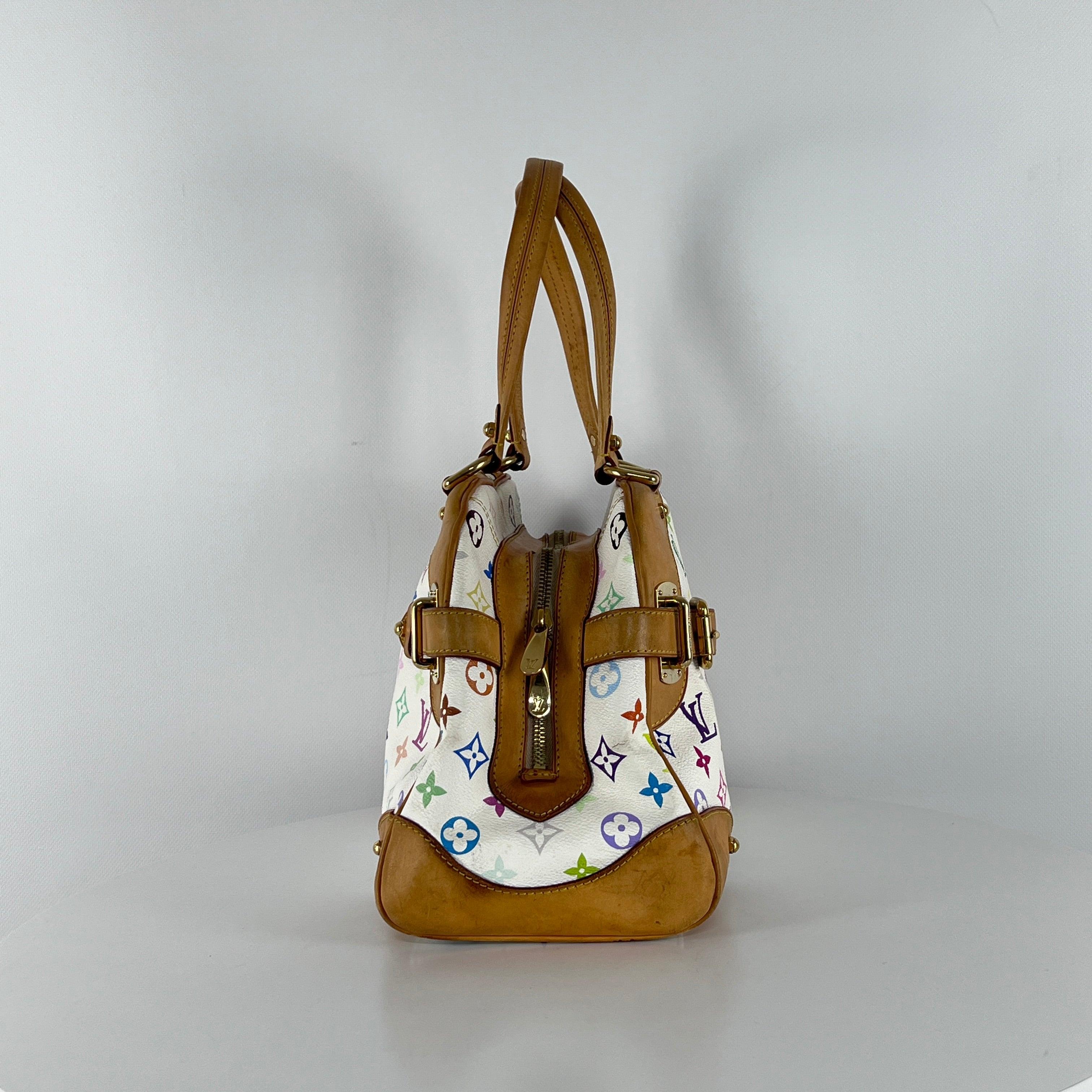 Louis Vuitton Claudia Shoulder Bag Monogram Canvas Brown 2010 Unisexe en vente