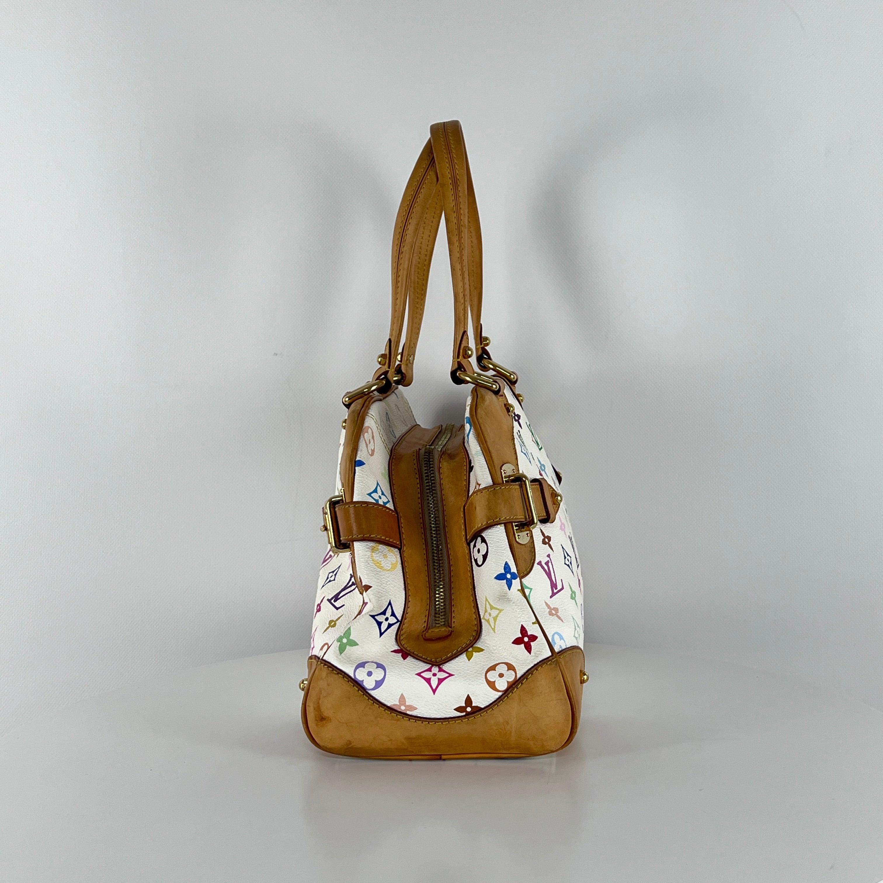Louis Vuitton Claudia Shoulder Bag Monogram Canvas Brown 2010 en vente 1