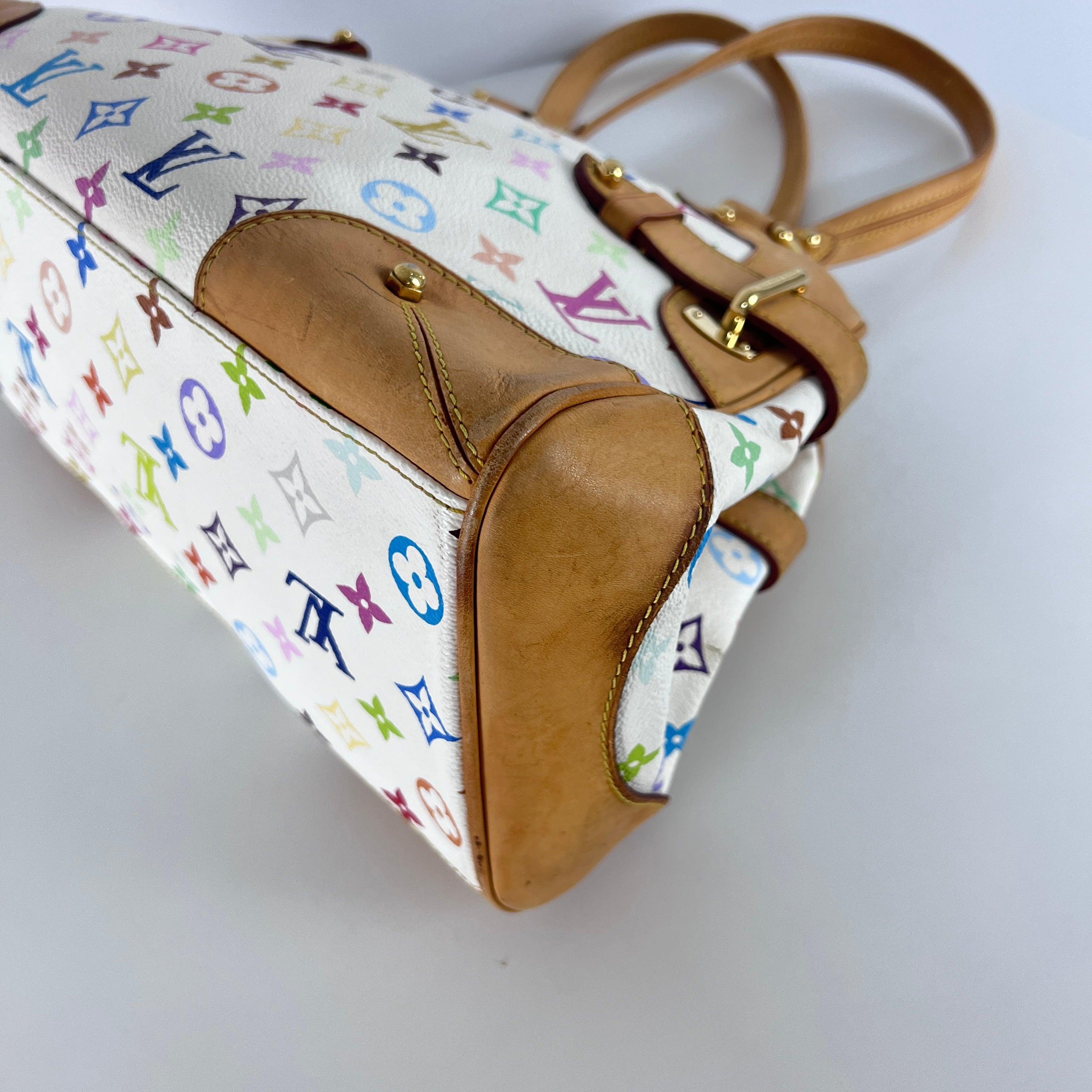Louis Vuitton Claudia Shoulder Bag Monogram Canvas Brown 2010 en vente 4