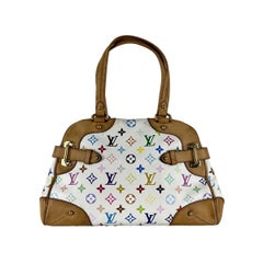 Louis Vuitton Claudia Shoulder Bag Monogram Canvas Brown 2010