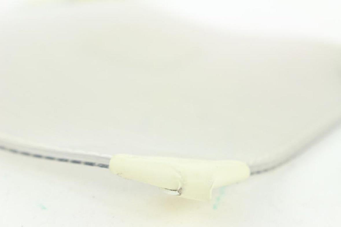 Louis Vuitton Epi Plage Transparente Pochette Accesorio Pulsera Mini Bolsa 296lv 4