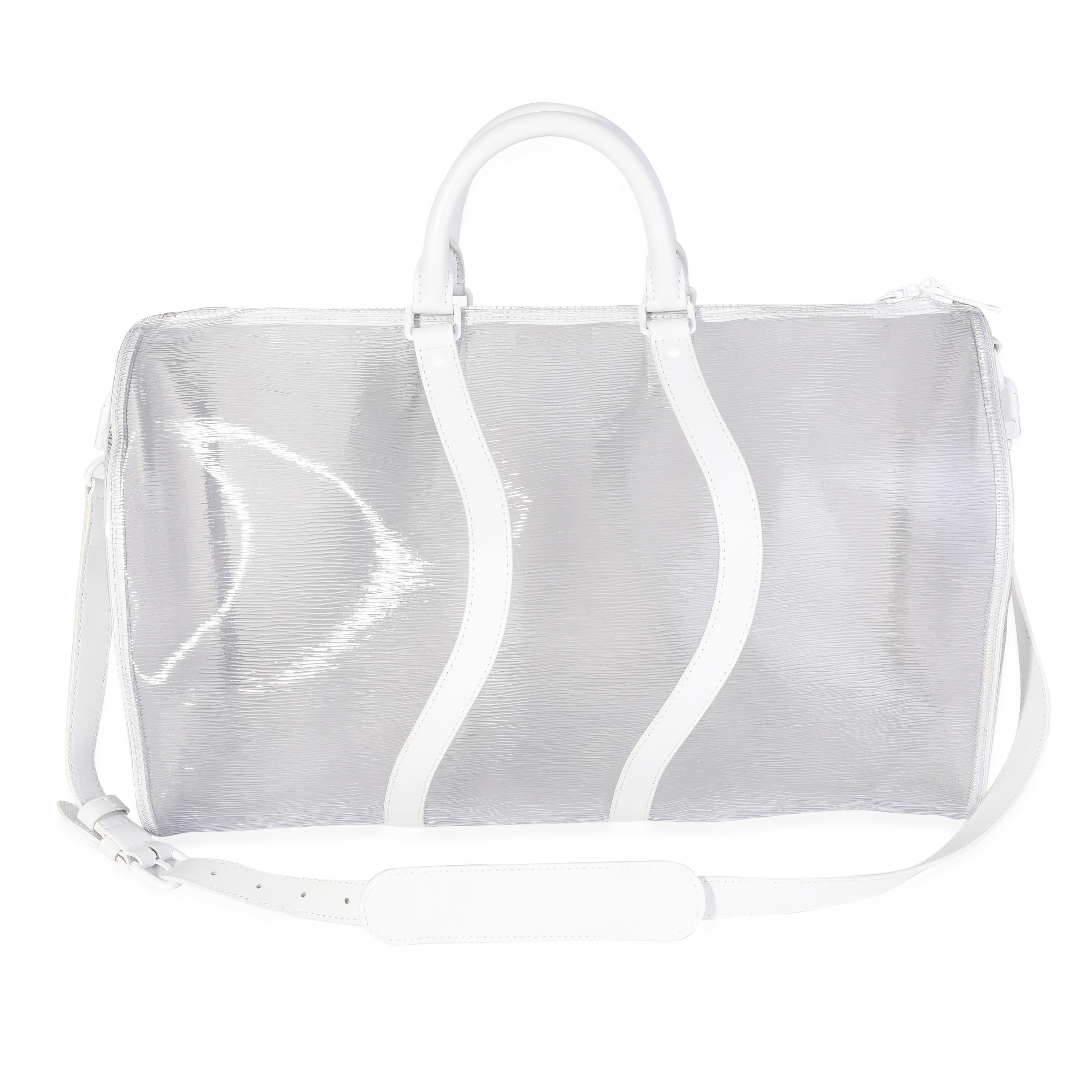 clear lv duffle bag