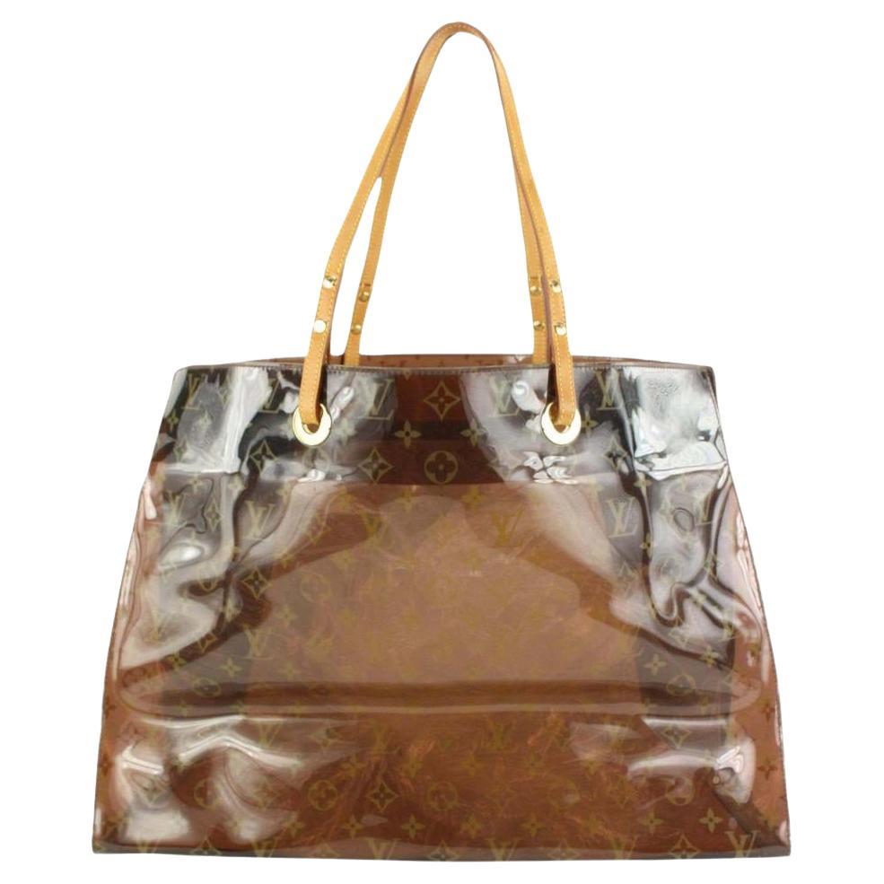 Ambre handbag Louis Vuitton Brown in Plastic - 21556172