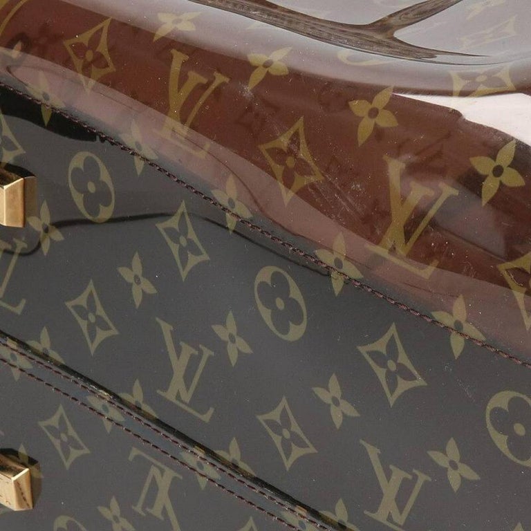Louis Vuitton Sac Cabas Ambre GM Monogram Vinyl Limited Tote Bag at 1stDibs