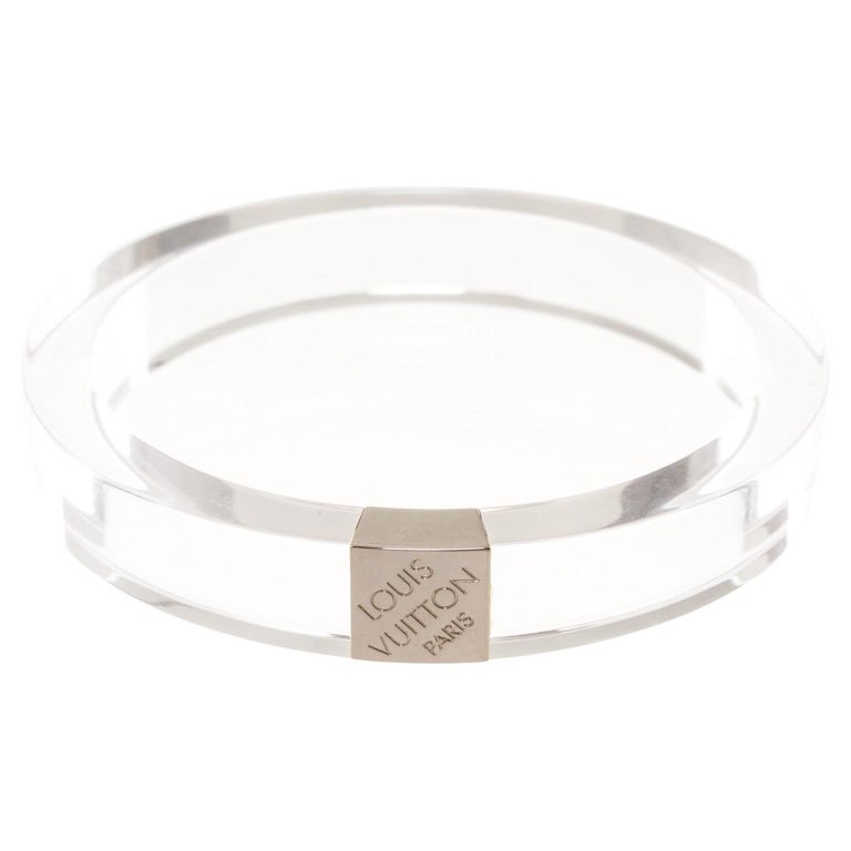 Louis Vuitton Clear Night Clubber Cuff Bangle Bracelet at 1stDibs