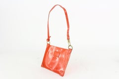 Louis Vuitton Clear Orange Epi Plage Pochette Accessoires Wristlet Pouch