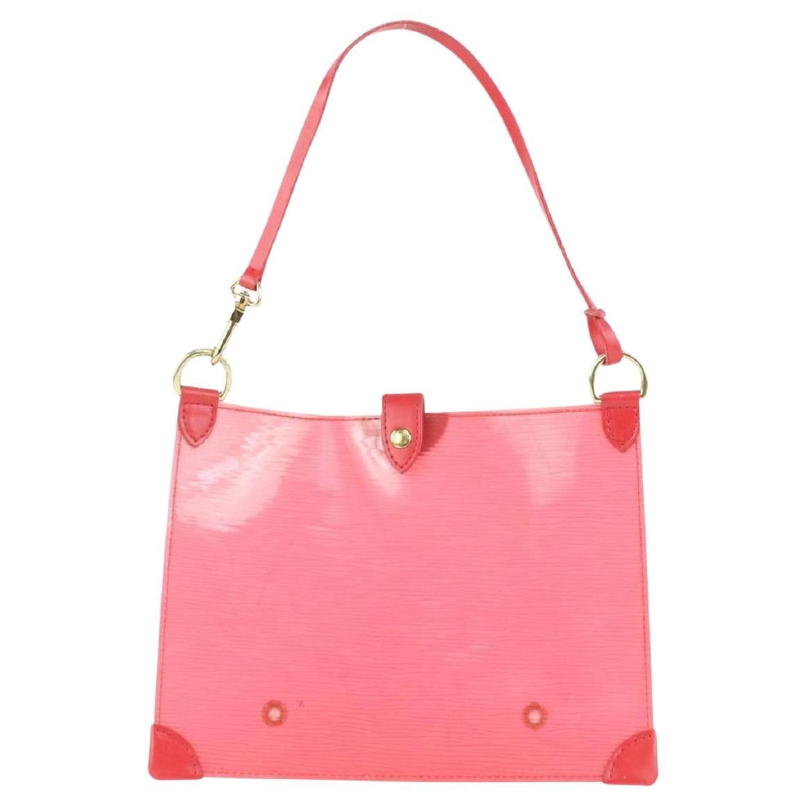 Lexington patent leather handbag Louis Vuitton Pink in Patent