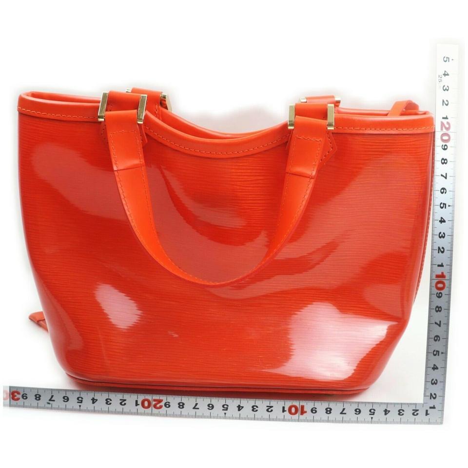 Louis Vuitton Clear Red Epi Plage Mini Lagoon Bay Tote Bag with Pouch 862297 2
