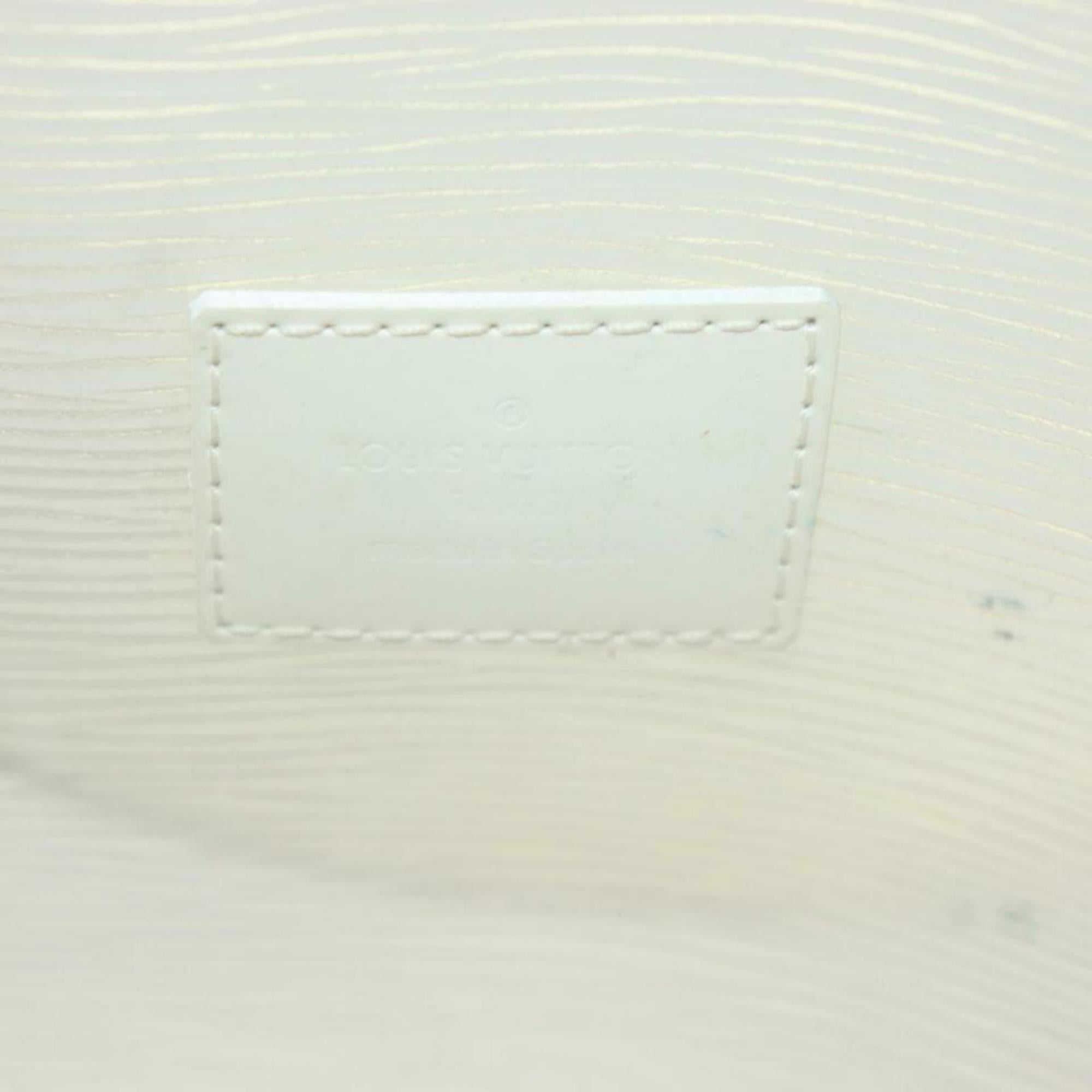 Women's Louis Vuitton Clear Translucent Epi Lagoon Bay Clear 870328 White Vinyl Tote For Sale