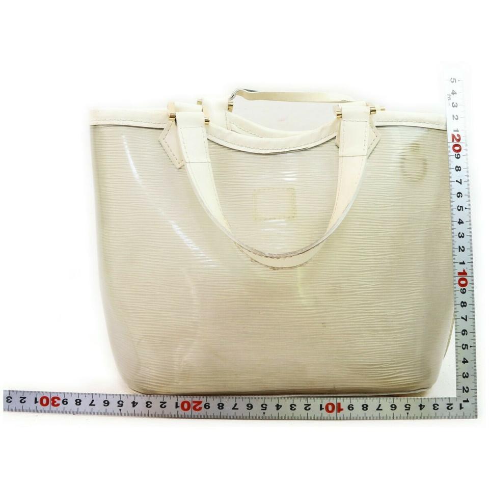 Louis Vuitton Clear Translucent Epi Plage Mini Lagoon Bay with Pouch861490 For Sale 1