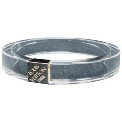 Louis Vuitton Clear (Ultra Rare) Night Clubber Pm Bangle 228676 Bracelet