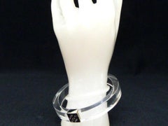 Louis Vuitton Clear (Ultra Rare) Night Clubber Pm Bangle 228676 Bracelet