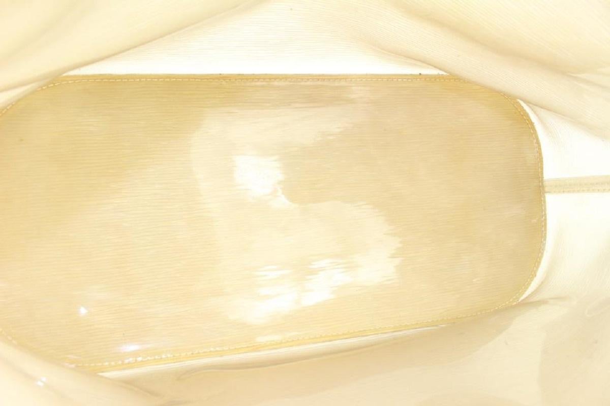 Louis Vuitton Clear White Epi Place Lagoon Bay Baia Beach Tote Bag 1015lv36 6