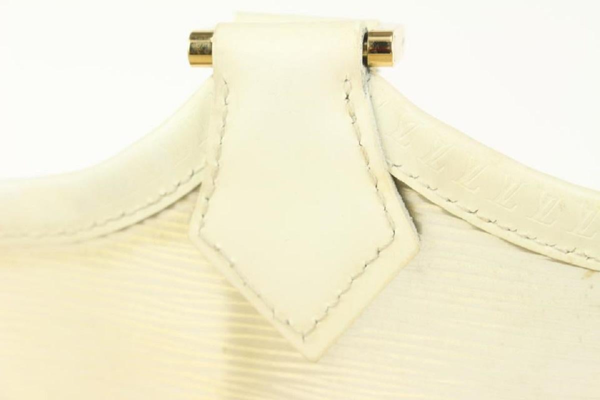 Louis Vuitton Clear White Epi Place Lagoon Bay Baia Beach Tote Bag 1015lv36 2