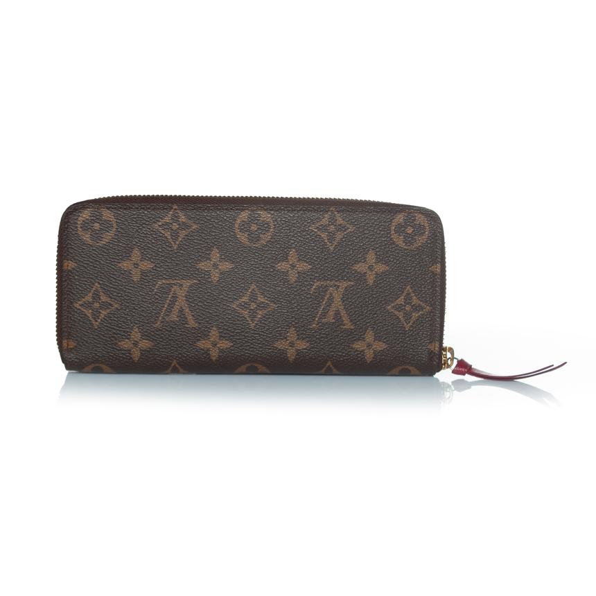 Black Louis Vuitton, Clemence monogram wallet