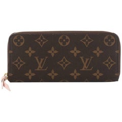Louis Vuitton Clemence Wallet Monogram Canvas