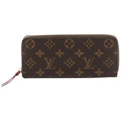 Louis Vuitton Clemence Wallet Monogram Canvas,