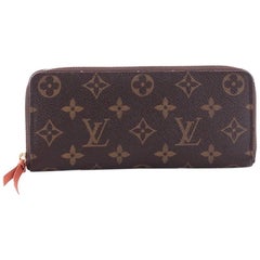 Louis Vuitton Clemence Wallet Monogram Canvas