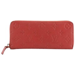 Louis Vuitton Orage Monogram Empreinte Leather Secret Long Wallet