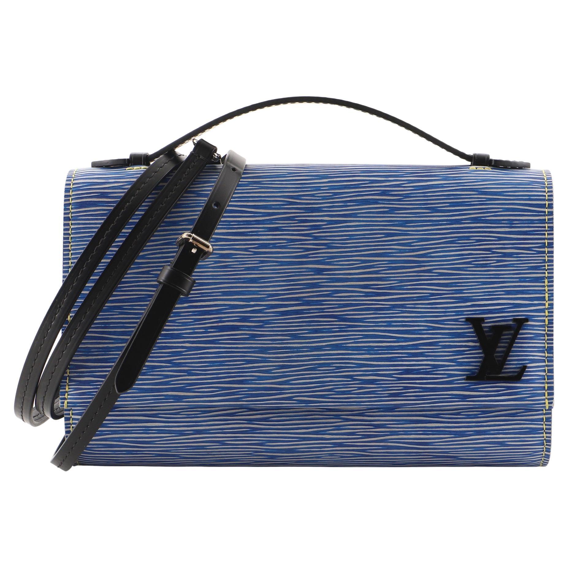 Louis Vuitton Clery Epi Noir Black New Purse Clutch Crossbody