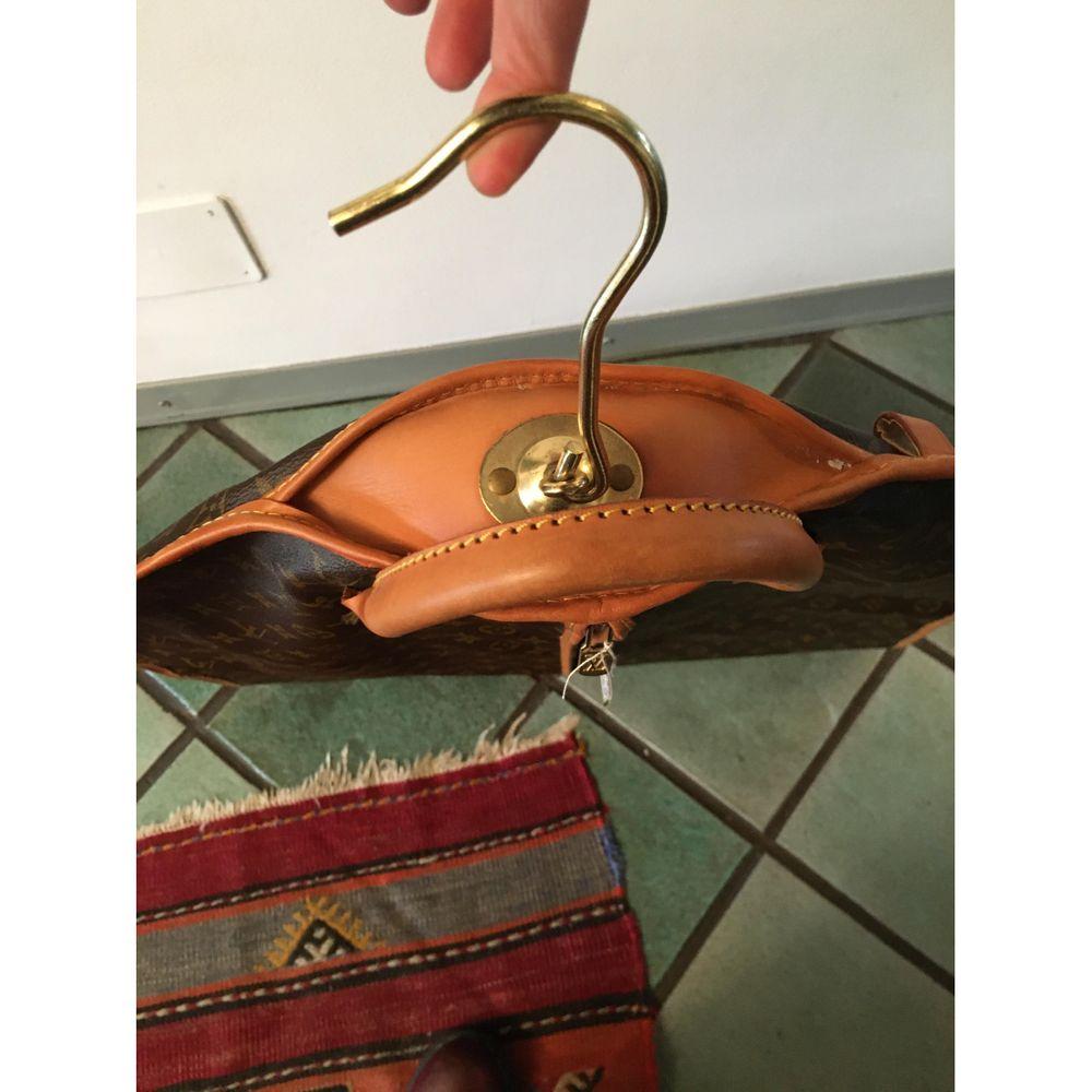 Louis Vuitton Cloth Travel Bag in Brown 5