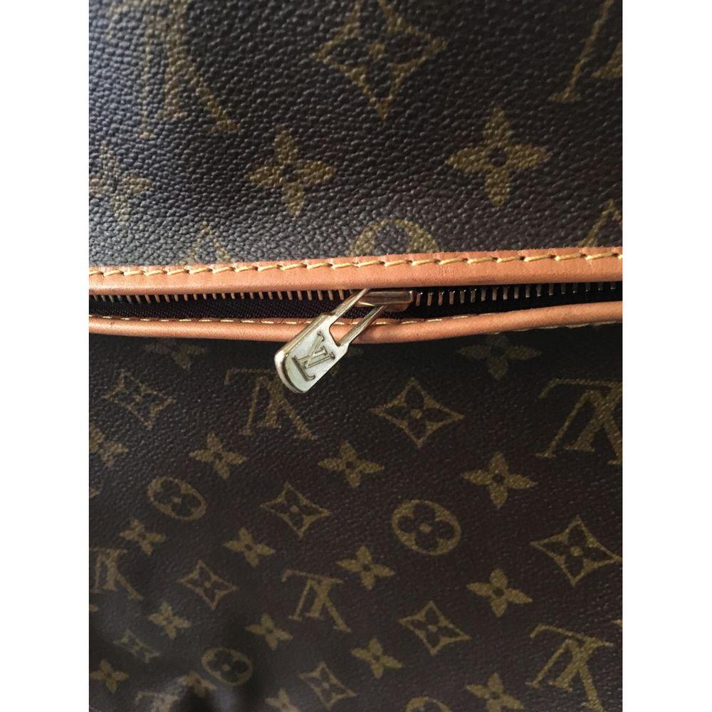 Louis Vuitton Cloth Travel Bag in Brown 1