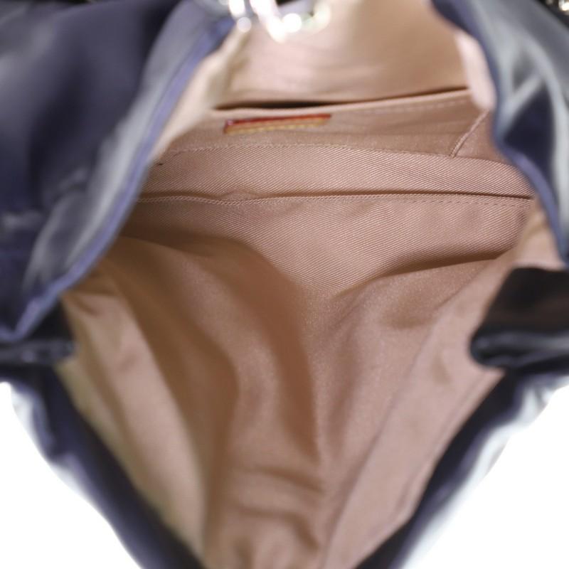 Black Louis Vuitton Cloud Clutch Lambskin GM