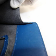 Louis Vuitton Cluny Epi 867972 Blue Leather Shoulder Bag