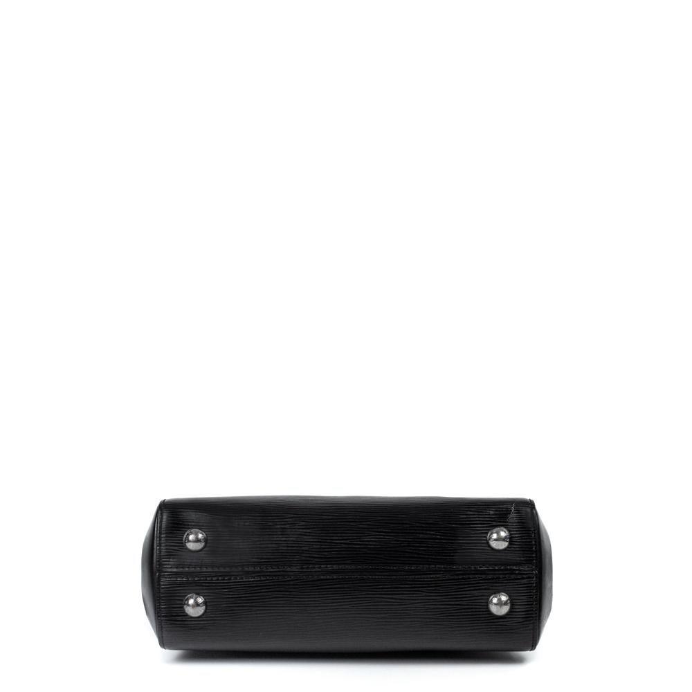 Women's LOUIS VUITTON, Cluny in black épi leather For Sale