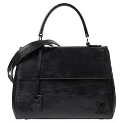 LOUIS VUITTON, Cluny in black épi leather