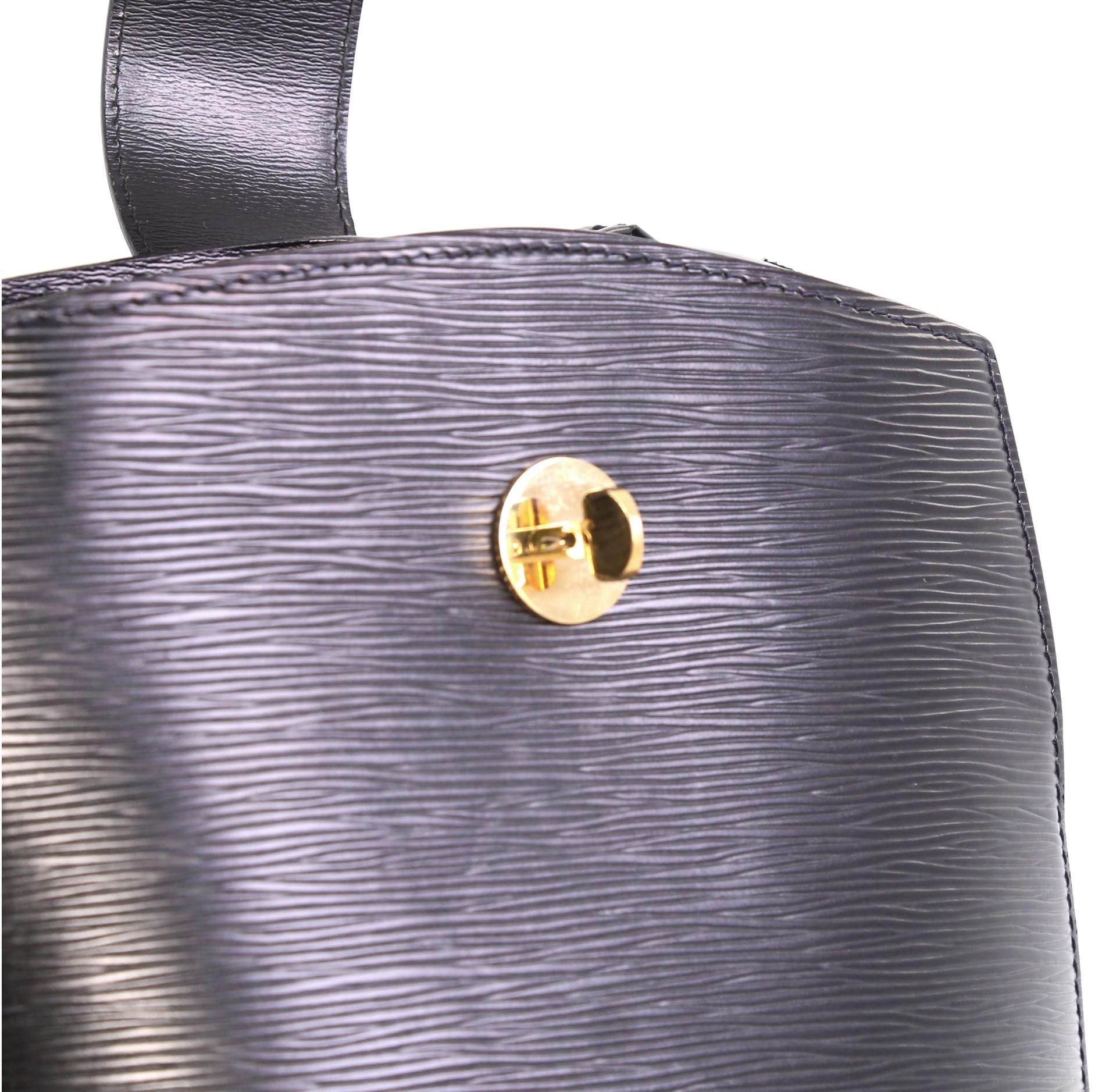 Louis Vuitton Cluny Shoulder Bag Epi Leather 2