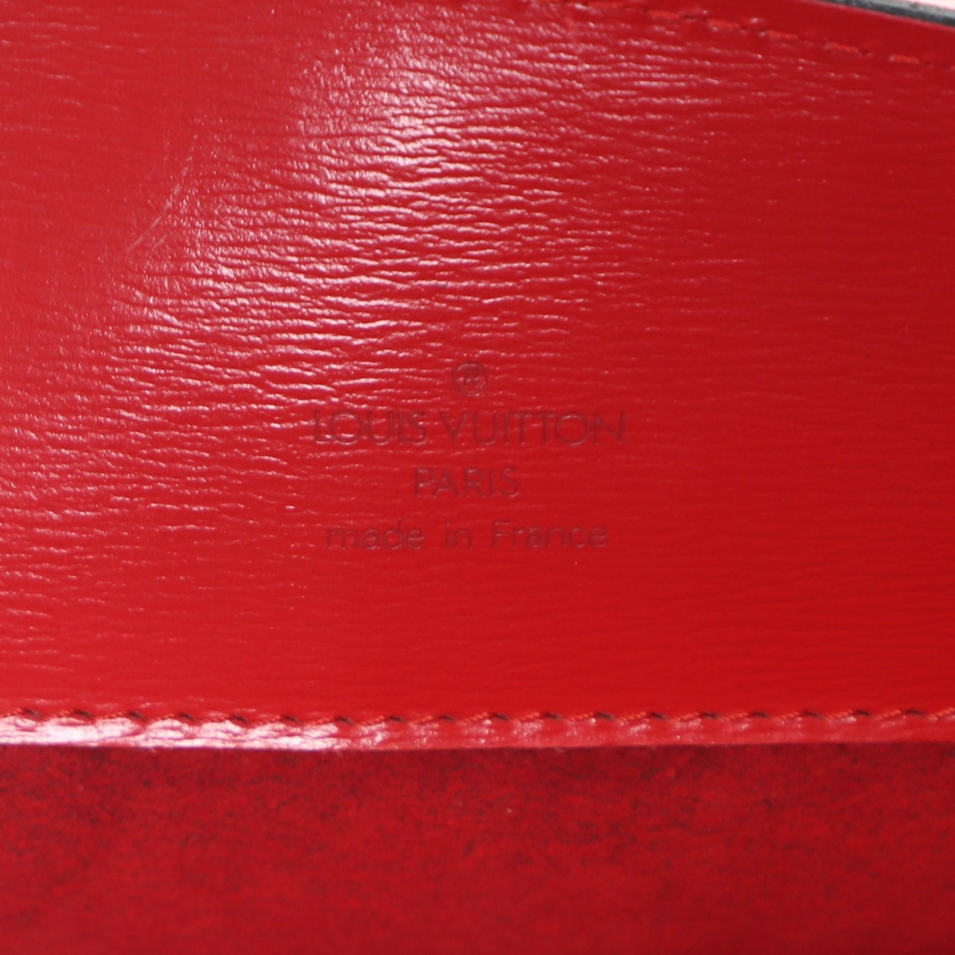 Louis Vuitton Cluny Shoulder Bag Epi Leather 4