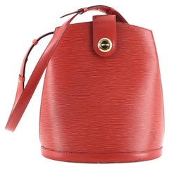 Louis Vuitton Cluny Shoulder Bag Epi Leather