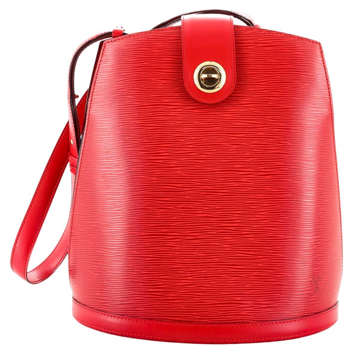 Louis Vuitton Cluny Shoulder Bag Epi Leather