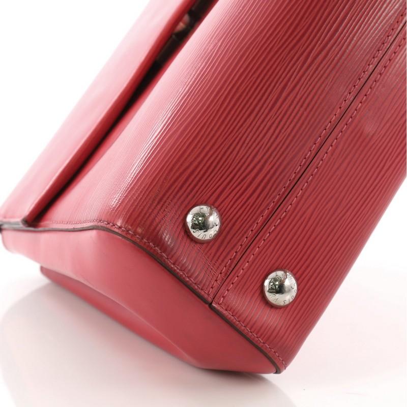 Louis Vuitton Cluny Top Handle Bag Epi Leather BB 5