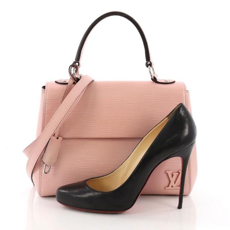 Louis Vuitton Cluny Top Handle Bag Epi Leather BB at 1stDibs