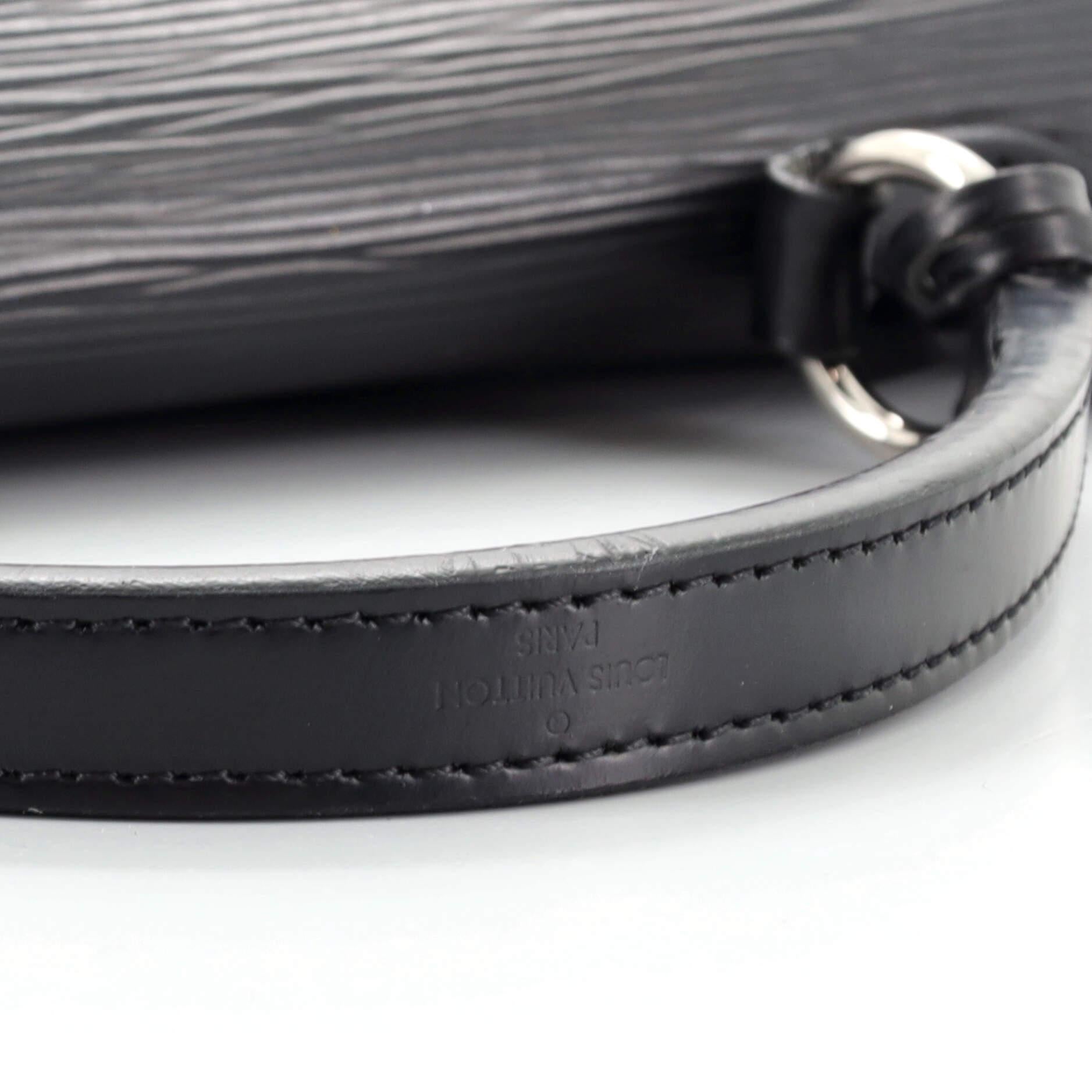 Louis Vuitton Louis Vuitton Cluny Top Handle Bag Epi Leder BB 2